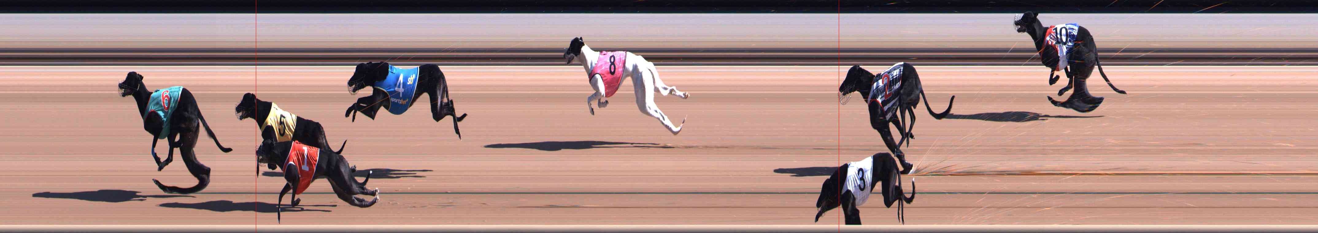 Race result finish photo